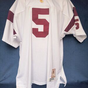 Vtg. Reggie Bush #5 USC Trojans Gridiron Greats Sportswear Jersey  Sz 56 - XXL